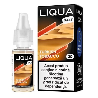 Lichid Liqua Salt 10ml - Turkish Tobacco