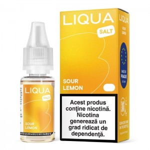 Lichid Liqua Salt 10ml - Sour Lemon Lichid Liqua Salt 10ml - Sour Lemon