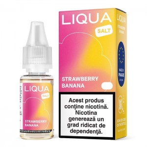 Lichid Liqua Salt 10ml - Strawberry Banana Lichid Liqua Salt 10ml - Strawberry Banana