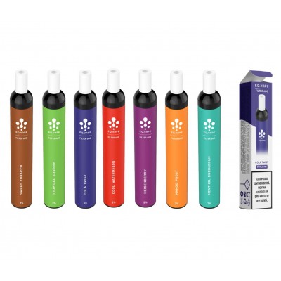 Kit EQ Vape Filter 600 puff, 2ml, cu Nicotină, Disposable - Super Arome 