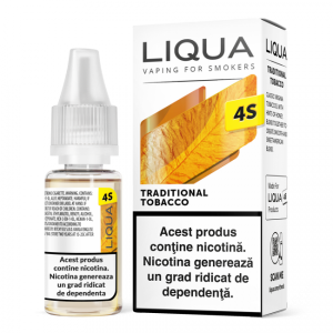 Lichid Liqua 4s 10ml - Traditional Tobacco 20mg