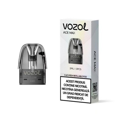 Cartus Vozol ACE MAX 2ml 0.6Ω Cartus Vozol ACE MAX 2ml 0.6Ω