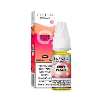Lichid Elf Bar ElfLiq Salt 10ml - Apple Peach Lichid Elf Bar ElfLiq Salt 10ml - Apple Peach