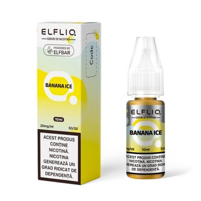 Lichid Elf Bar ElfLiq Salt 10ml - Banana Ice