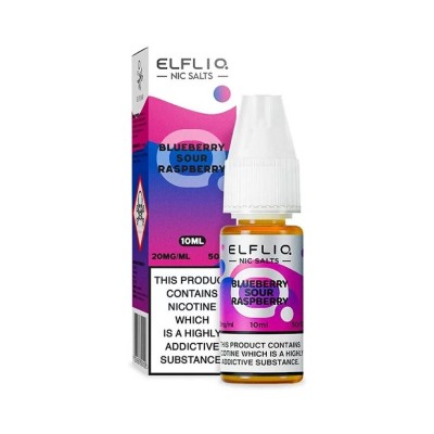 Lichid Elf Bar ElfLiq Salt 10ml - Blueberry Sour Raspberry Lichid Elf Bar ElfLiq Salt 10ml - Blueberry Sour Raspberry