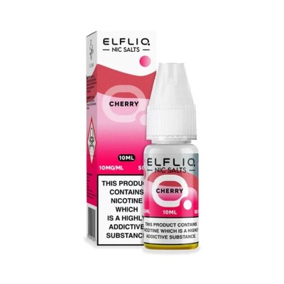 Lichid Elf Bar ElfLiq Salt 10ml - Cherry Lichid Elf Bar ElfLiq Salt 10ml - Cherry