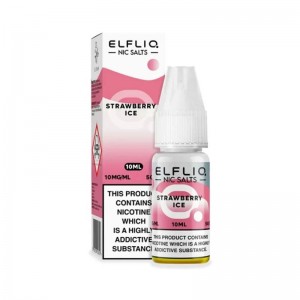 Lichid Elf Bar ElfLiq Salt 10ml - Strawberry Ice Lichid Elf Bar ElfLiq Salt 10ml - Strawberry Ice