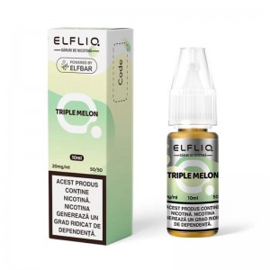 Lichid Elf Bar ElfLiq Salt 10ml - Triple Melon Lichid Elf Bar ElfLiq Salt 10ml - Triple Melon