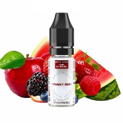 Lichid Smokemania Funky Red 10ml Lichid Smokemania Funky Red 10ml