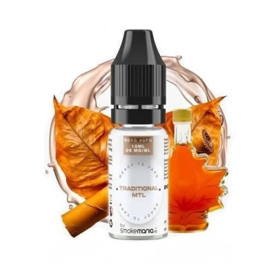 Lichid Smokemania Traditional MTL 10ml Lichid Smokemania Traditional MTL 10ml
