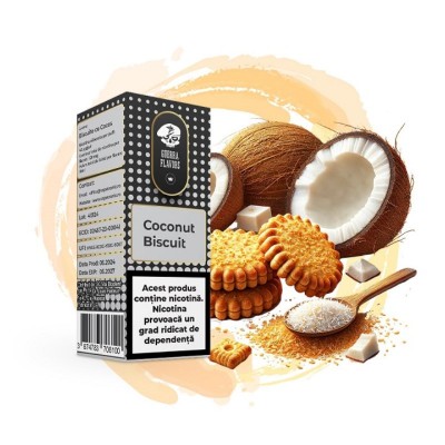 Lichid Guerilla Coconut Biscuit 10ml Lichid Guerilla Coconut Biscuit 10ml