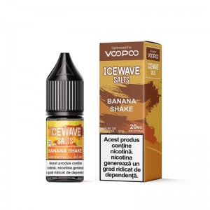 Lichid Icewave Salt Banana Shake 10ml Lichid Icewave Salt Banana Shake 10ml