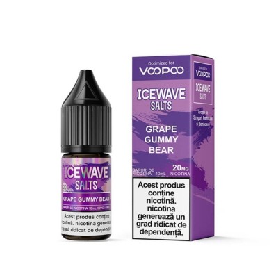 Lichid Icewave Salt Grape Gummy Bear 10ml Lichid Icewave Salt Grape Gummy Bear 10ml