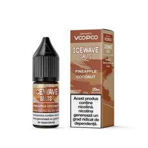Lichid Icewave Salt Pineapple Coconut 10ml Lichid Icewave Salt Pineapple Coconut 10ml