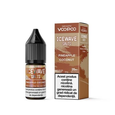 Lichid Icewave Salt Pineapple Coconut 10ml Lichid Icewave Salt Pineapple Coconut 10ml
