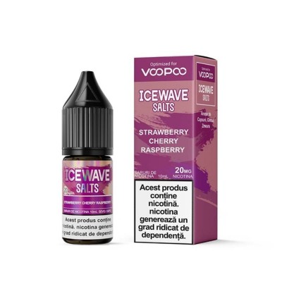 Lichid Icewave Salt Strawberry Cherry Raspberry 10ml Lichid Icewave Salt Strawberry Cherry Raspberry 10ml