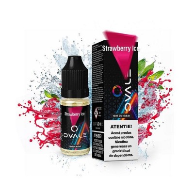 Lichid Ovale Salt Strawberry Ice 10ml