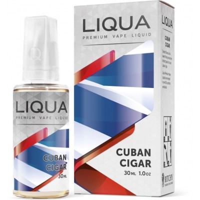 Lichid Liqua Cuban Cigar 30ml Fara Nicotina