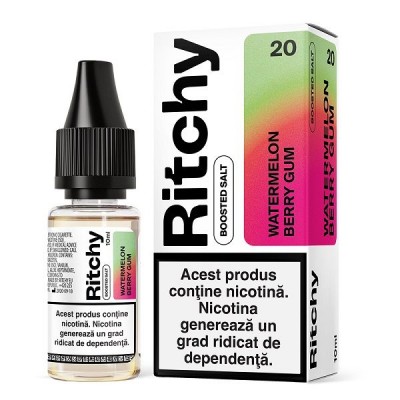 Lichid Ritchy Salt 10ml - Watermelon Berry Gum