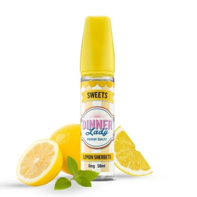 Lichid Dinner Lady Lemon Sherbet 50ml Fara Nicotina Lichid Dinner Lady Lemon Sherbet 50ml Fara Nicotina