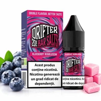Lichid Drifter Bar Salts Blueberry Bubblegum 10ml Lichid Drifter Bar Salts Blueberry Bubblegum 10ml