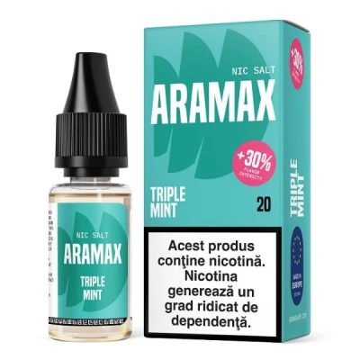 Lichid Aramax Salt 10ml - Triple Mint Lichid Aramax Salt 10ml - Triple Mint
