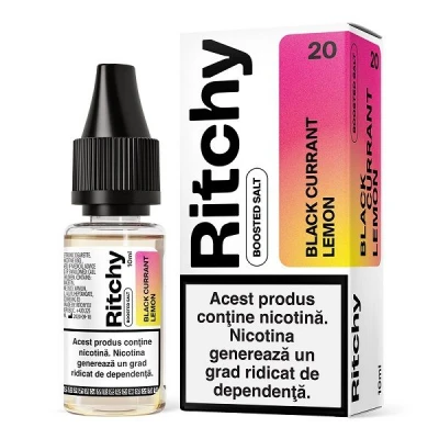Lichid Ritchy Salt 10ml - Black Currant Lemon Lichid Ritchy Salt 10ml - Black Currant Lemon