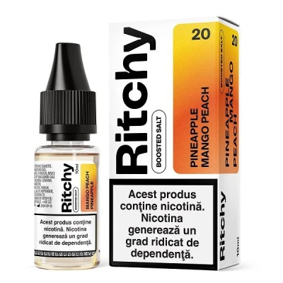 Lichid Ritchy Salt 10ml - Pineapple Mango Peach Lichid Ritchy Salt 10ml - Pineapple Mango Peach
