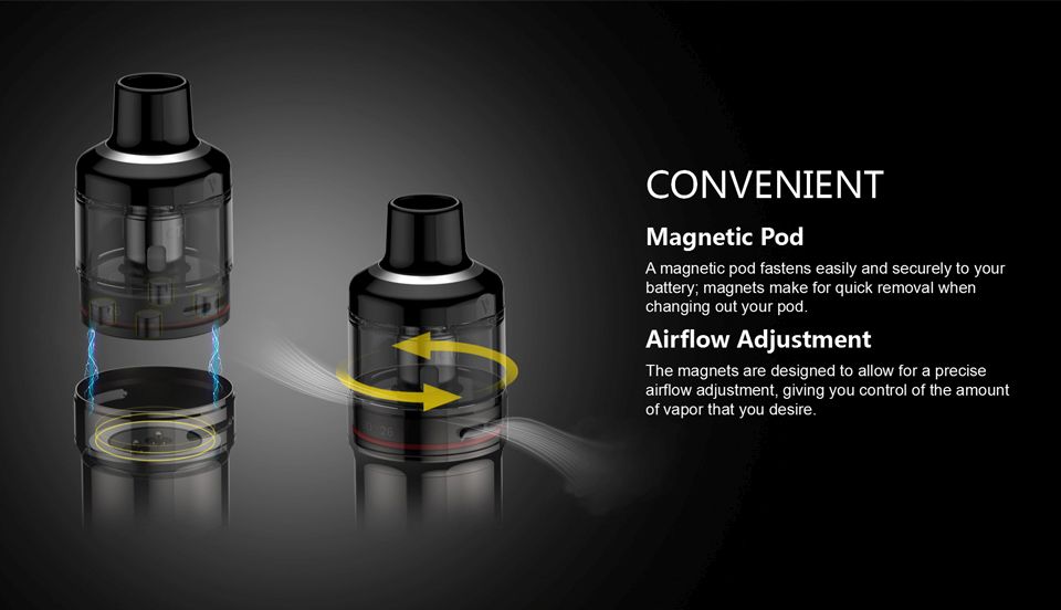 Vaporesso GTX GO 40 – cartuș GTX Pod 22 cu fixare magnetică Vaporesso GTX GO 40 – cartuș GTX Pod 22 cu fixare magnetică