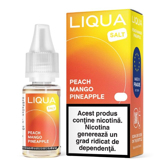 Liqua Salt Peach Mango Pineapple Liqua Salt Peach Mango Pineapple