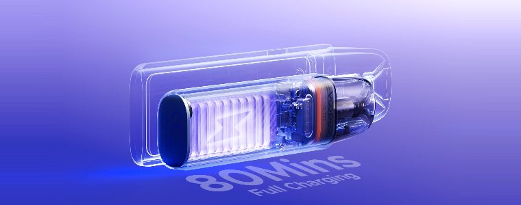 Voopoo Argus G4 Mini – încărcare USB Type-C 5V/1.5A în aproximativ 80 de minute