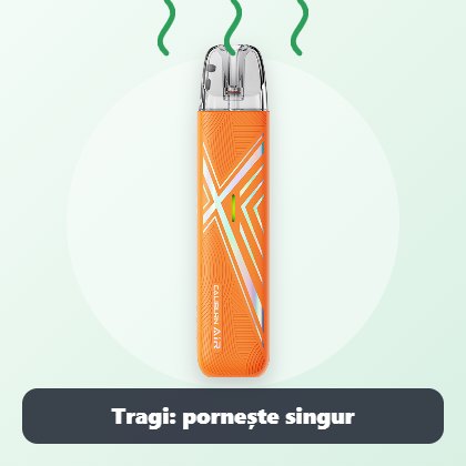 Uwell Caliburn Air – Tragi: aparatul pornește singur Uwell Caliburn Air – Tragi: aparatul pornește singur