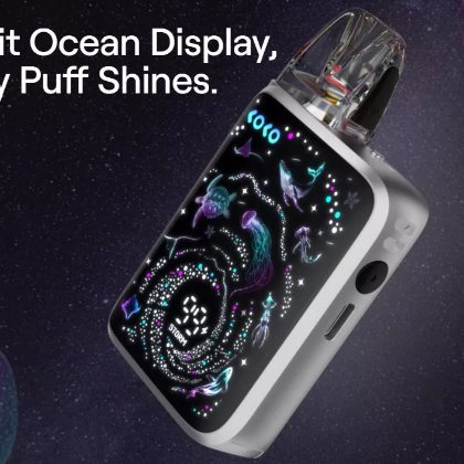 Ecranul animat al Uwell Caliburn G5 Koko Ecranul animat al Uwell Caliburn G5 Koko