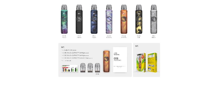 Conținutul pachetului Uwell Caliburn G5