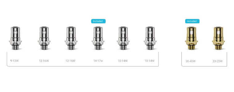 Gama de rezistențe Innokin Z compatibile cu Coolfire Z80 Nex