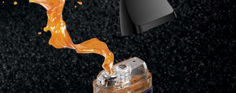 Umplerea cartușului Innokin Endura V pe sus Umplerea cartușului Innokin Endura V pe sus
