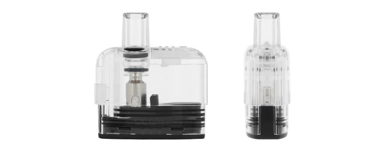 Cartuș Aspire Fanssy 5 ml – vedere din față și din lateral