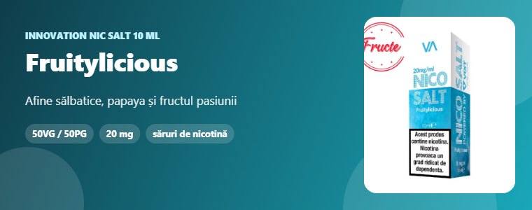 Lichid Innovation Nic Salt Fruitylicious 10 ml Lichid Innovation Nic Salt Fruitylicious 10 ml
