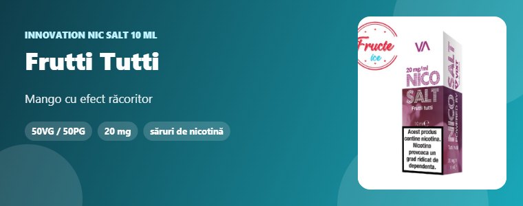 Lichid Innovation Nic Salt Frutti Tutti 10 ml Lichid Innovation Nic Salt Frutti Tutti 10 ml