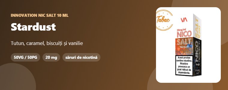 Lichid Innovation Nic Salt Stardust 10 ml Lichid Innovation Nic Salt Stardust 10 ml