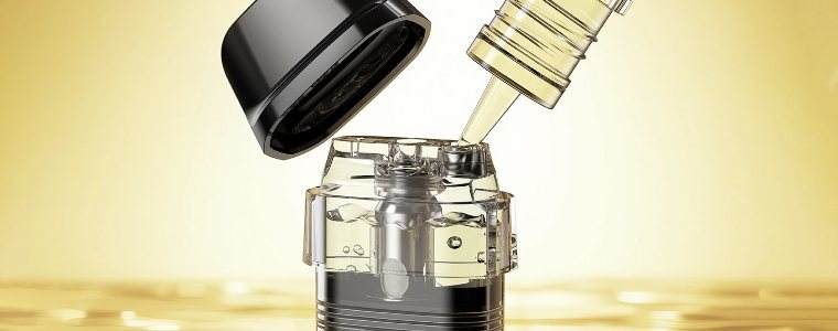 Umplerea pe sus a cartușului Aspire Loomix Umplerea pe sus a cartușului Aspire Loomix