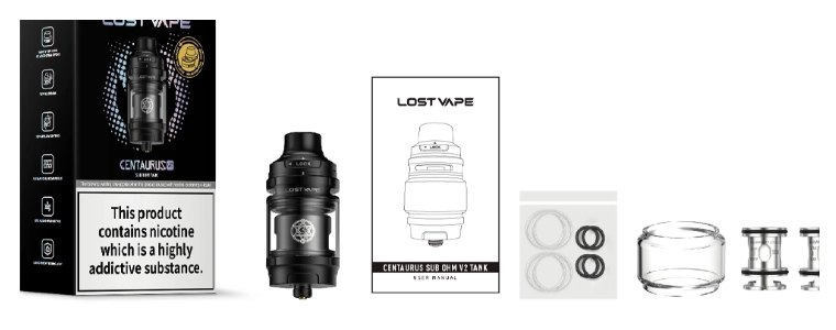 Pachet Lost Vape Centaurus Sub-Ohm V2 Pachet Lost Vape Centaurus Sub-Ohm V2