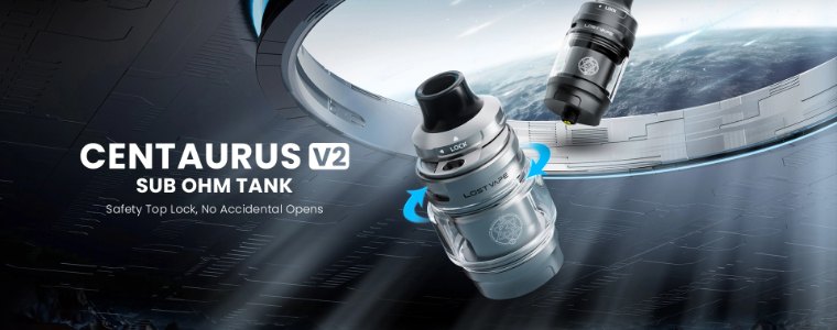 Atomizor Lost Vape Centaurus Sub-Ohm V2 Atomizor Lost Vape Centaurus Sub-Ohm V2