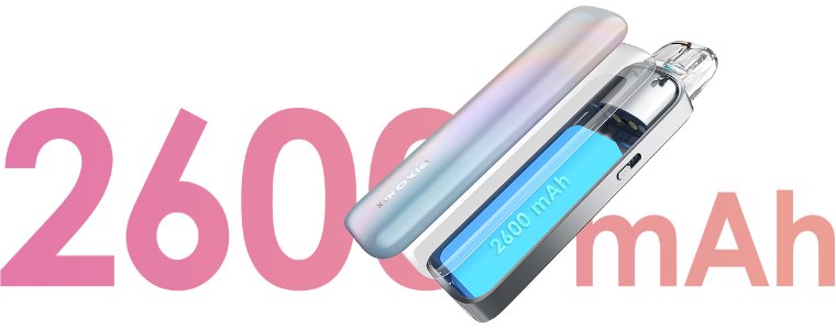Bateria de 2600 mAh a Aspire Pixo Max Bateria de 2600 mAh a Aspire Pixo Max