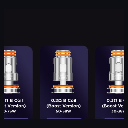 Rezistente Geekvape seria B Boost Rezistente Geekvape seria B Boost