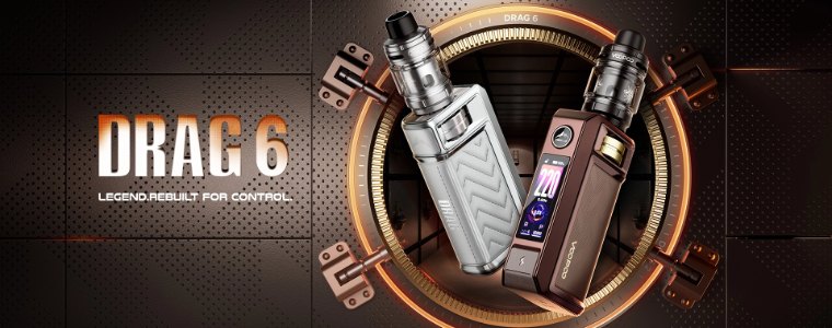 Kit VooPoo Drag 6 Kit VooPoo Drag 6