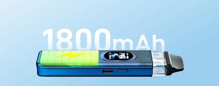 Vaporesso XROS 6 – baterie integrată de 1800 mAh