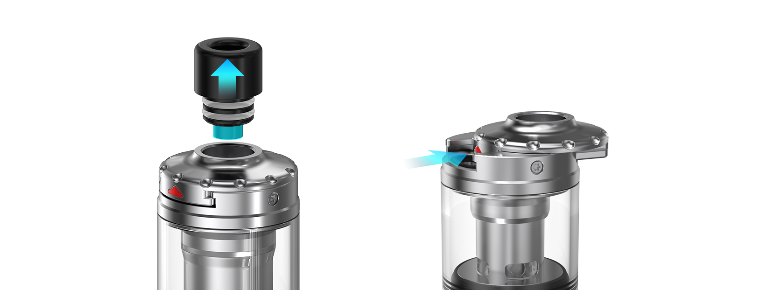 Aspire Zelos 3 - airflow reglabil Aspire Zelos 3 - airflow reglabil