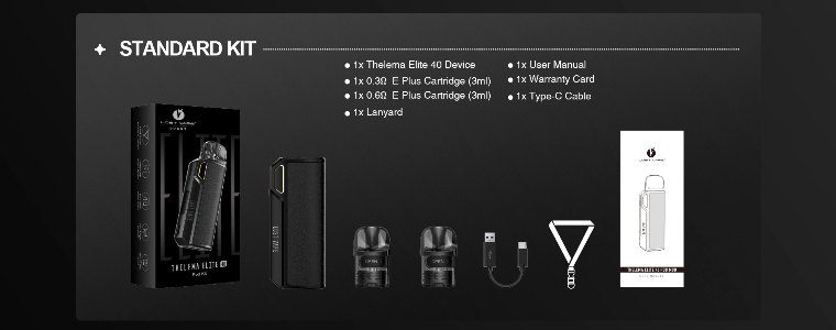 Lost Vape Thelema Elite 40 - conținut pachet Lost Vape Thelema Elite 40 - conținut pachet