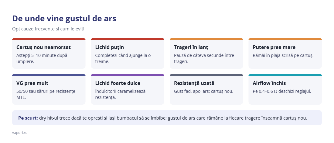 De unde vine gustul de ars De unde vine gustul de ars